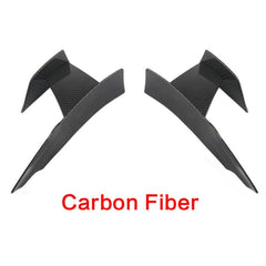 6Pcs Car Front Bumper Lip Splitter Fins Body Spoiler Canards Refit Gloss Black
