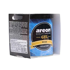 Areon Gel Car Perfume Air Freshener (Wish, 80 gm)