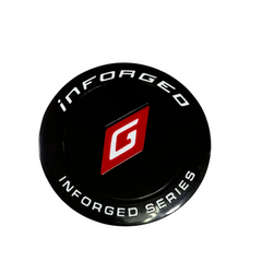 4pcs Inforged Series Emblem Car Wheel Center Hub Cap Caps Badge Sticker Decal 60mm