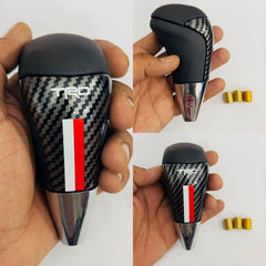 Carbon Design TR / GR Universal Sport Gear Shifter Knob Lever For Most Manual Car With 3 Adapters