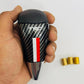 Carbon Design TR / GR Universal Sport Gear Shifter Knob Lever For Most Manual Car With 3 Adapters