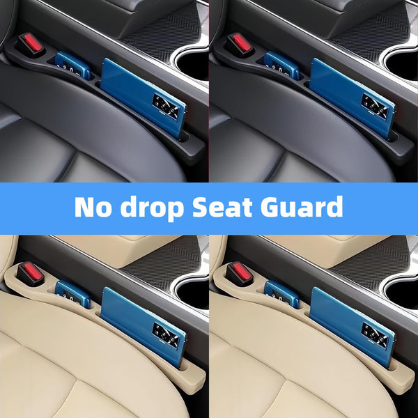 2 Pcs Car Seat Gap Filler EVA Car Seat Gap Organizer, Car Seat Gap Storage, Gap Filler Between Seat and Console Compatible