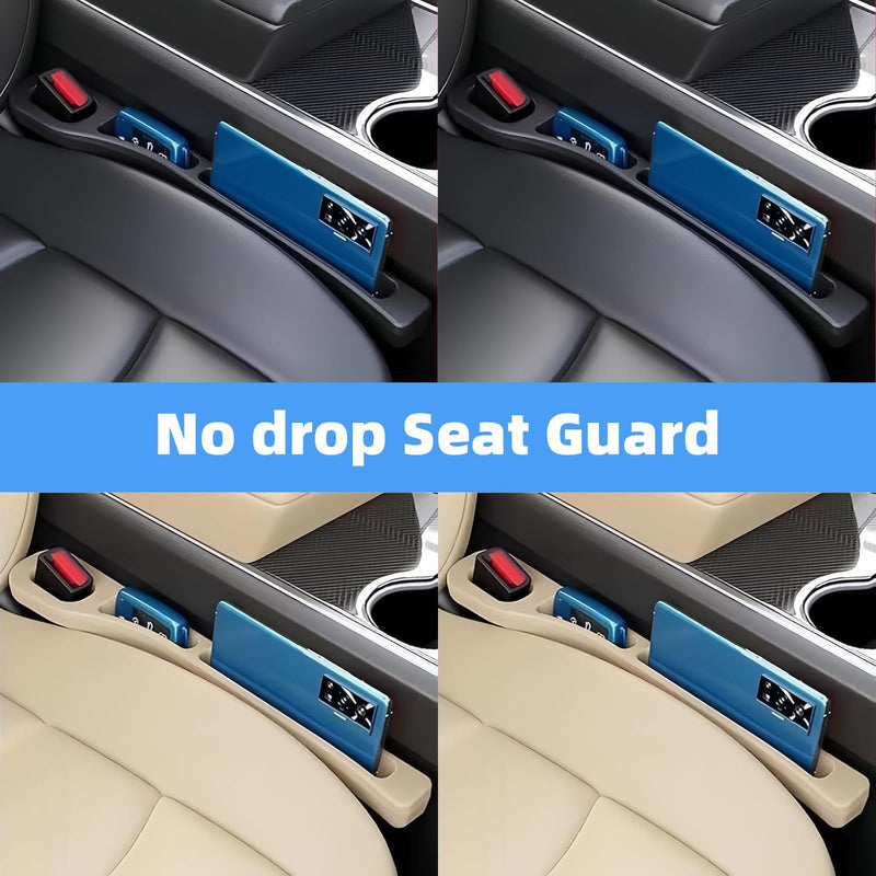 2 Pcs Car Seat Gap Filler EVA Car Seat Gap Organizer, Car Seat Gap Storage, Gap Filler Between Seat and Console Compatible
