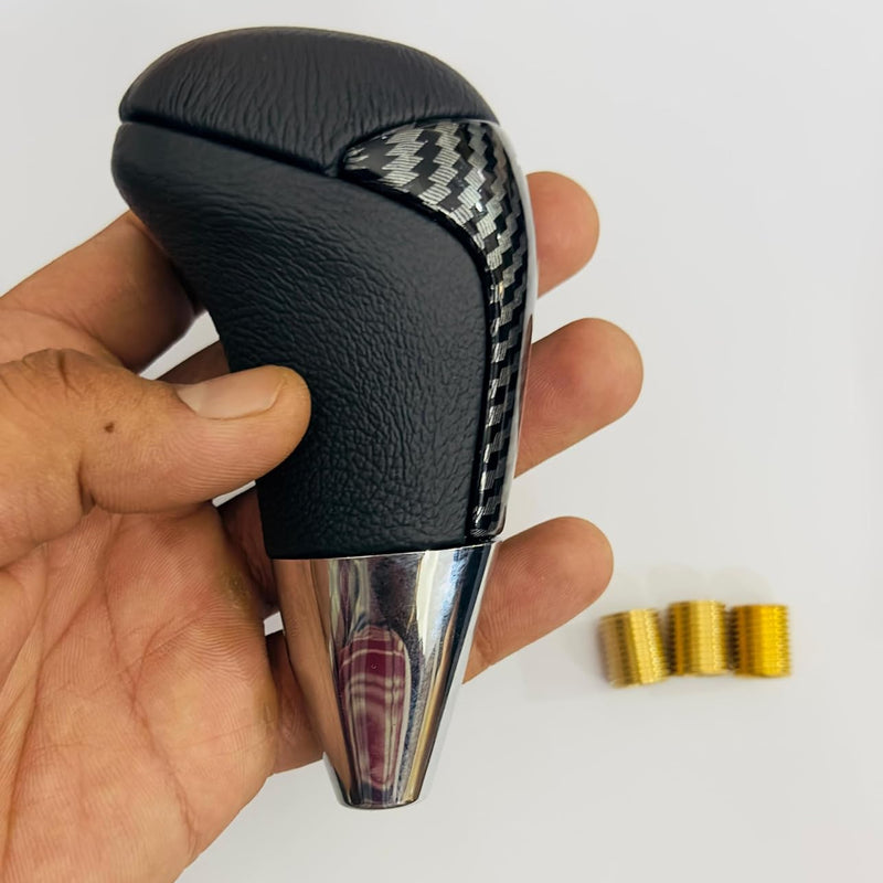 Carbon Design TR / GR Universal Sport Gear Shifter Knob Lever For Most Manual Car With 3 Adapters