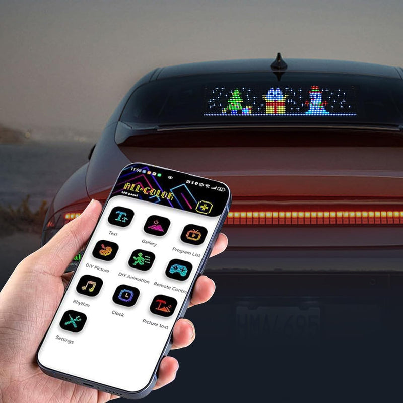 Devil Eyes Light For Trucks, Cars USB 5V Flexible LED Display, Dynamic LED Colourful Eye Lamp