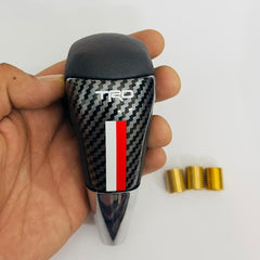Carbon Design TR / GR Universal Sport Gear Shifter Knob Lever For Most Manual Car With 3 Adapters