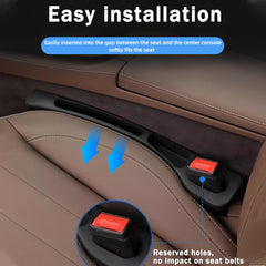 2 Pcs Car Seat Gap Filler EVA Car Seat Gap Organizer, Car Seat Gap Storage, Gap Filler Between Seat and Console Compatible