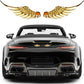 1 Pair 3D Angel Sticker Car Sticker Metal Style Decorative Car Stickers Car Styling Accessory