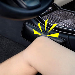 2 Pcs Car Knee Cushion Pad, Armrest Cushion, Auto Center Console Side Leg Elbow Soft Elastic Thigh Support Comfort Pillow Pain Relief Leaning Pad Interior Accessories