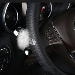 Universal Car PU Leatherite Steering Cover Sewable (Pack of 1 with Sewing Needle And Thread)