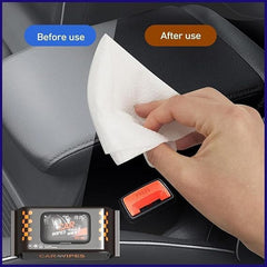 80 Pcs Premium Microfiber Car Cleaning Wipes Ultimate Interior & Exterior Care