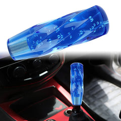 Car Shift Knob Durable Front Shift Lever Knob Universal for Automatic and Manual Vehicle Acrylic with 2 Adapter 1 Set