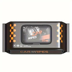 80 Pcs Premium Microfiber Car Cleaning Wipes Ultimate Interior & Exterior Care