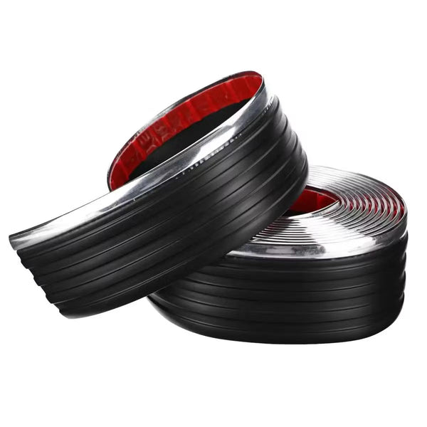 Car Side Skirt Anti-Collision Strip Soft Waterproof Self Adhesive Body Moulding Trim Universal Fit for Cars Trucks SUVs Easy