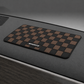 1 Pc Multicolor PVC Check Pattern Dashboard Anti-Slip Mat Universally Applicable For Various Car Models Suitable For Multiple Items