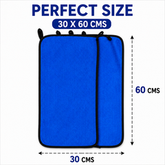 Car Care Assorted Color Ultra-Soft 350 GSM Microfiber Cleaning Cloth (30×60 cm) – Lint & Scratch Free