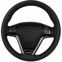 Universal Car PU Leatherite Steering Cover Sewable (Pack of 1 with Sewing Needle And Thread)