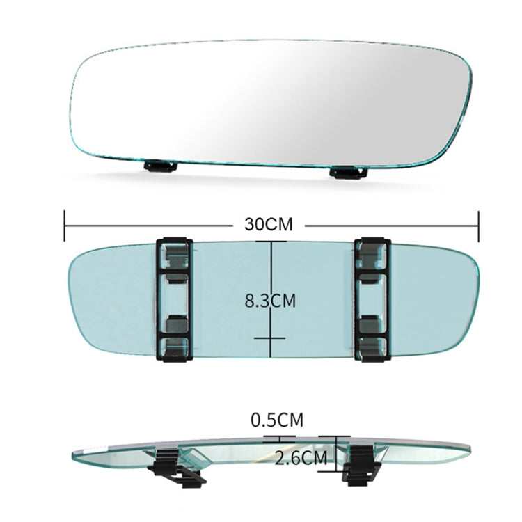 3R-336 Borderless Rearview Flat A (300 Mm) White Mirror