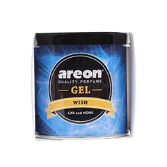 Areon Gel Car Perfume Air Freshener (Wish, 80 gm)