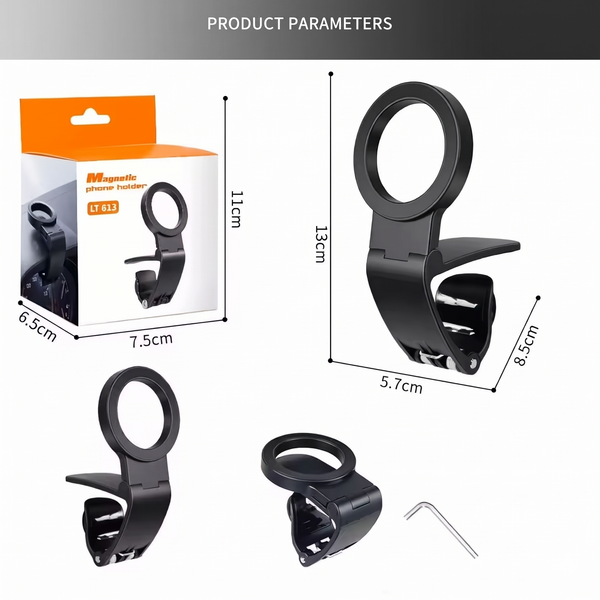 Car Strong Magnetic Phone Holder Hands Free NonSlip Dashboard Phone Holder