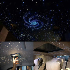 PVC Roll Optical Fiber Light Roll for Star Ceiling & Decorative Lighting | Flexible End Glow Fiber Cable for Home, Car & DIY LED Lighting Projects | Multiple Diameter & Length Options (75mm)