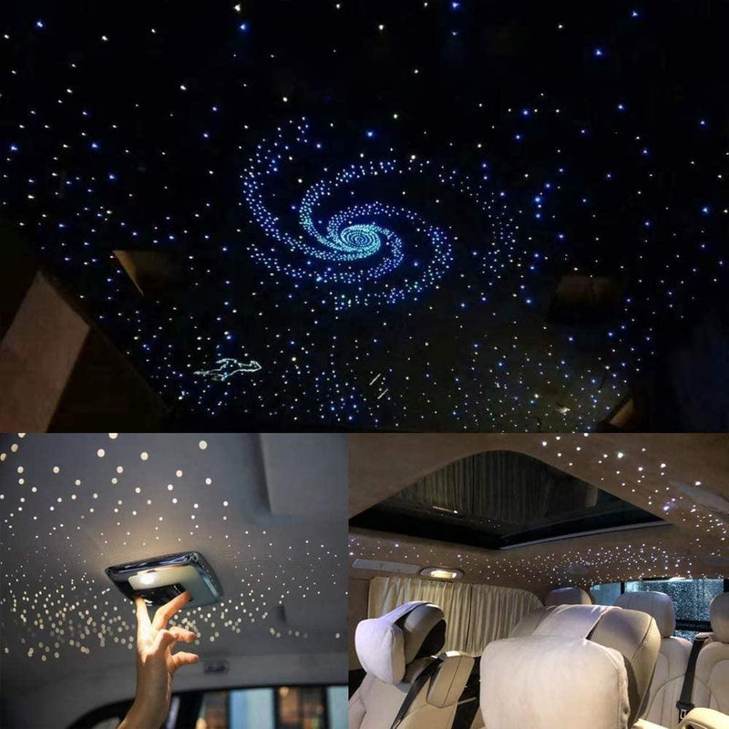 PVC Roll Optical Fiber Light Roll for Star Ceiling & Decorative Lighting | Flexible End Glow Fiber Cable for Home, Car & DIY LED Lighting Projects | Multiple Diameter & Length Options (75mm)