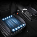 Universal Ventilated Seat Flow 3 Cooling Levels Cooling Car Seat Cushion Pad Wheelchair Cushion for Chair Home , Black