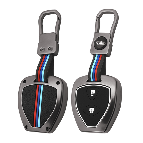 2 Button Metal Key Cover For Toyota Innova Fortuner