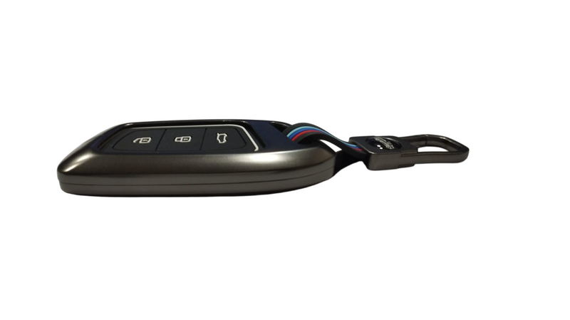 3 Button Metal Key Cover For MG Hector, Windsor EV