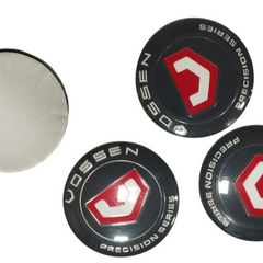 4pcs Voss Car Wheel Center Hub Cap Caps Badge Sticker Decal 60mm