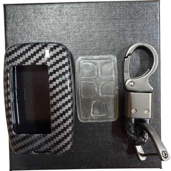 Land Rover 5 Button Smart Key ABS+Silicone Car Key Cover Case With Keychain
