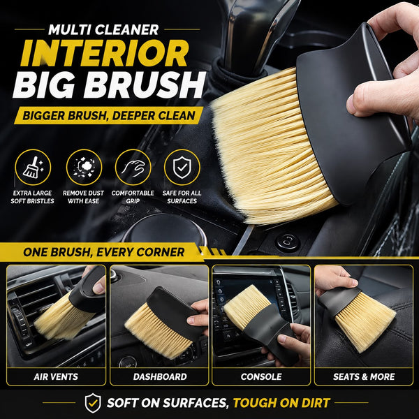 Multipurpose Car Interior AC Vent Dashboard Dust Dirt Cleaning Brush Suitable For PC Laptop Keyboard