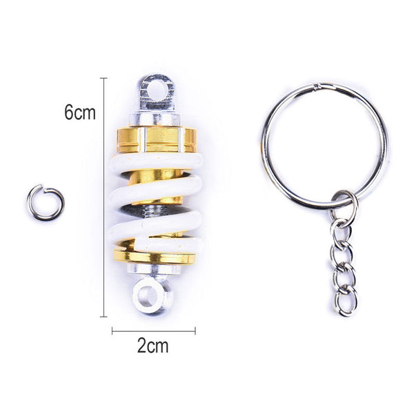 Adjust Coilover Damper Suspension Shock Absorber Keyring Key Chain (Assorted Color)
