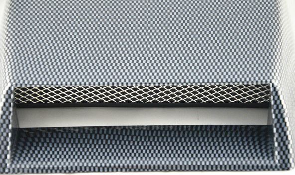 Universal Car decorative Air Flow Intake Vent Scoop Turbo For Bonnet, Roof, Hood