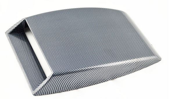 Universal Car decorative Air Flow Intake Vent Scoop Turbo For Bonnet, Roof, Hood