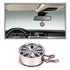HANGING ALLOY WHEEL AIR FRESHENER WITH COCONUT FRAGRENCE
