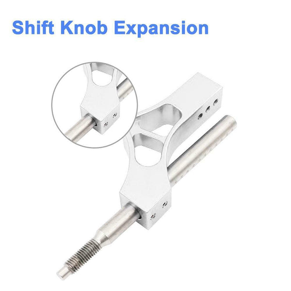 Aluminium Car Auto Shift Knob Extender Extension Adjustable Lever Gear Shifter