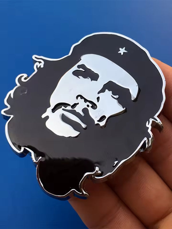 Automotive 3D Che Guevara Automotive Emblem Chrome Badge auto Decal Car Truck Bumper Fender Window Sticker For Army Morale Military