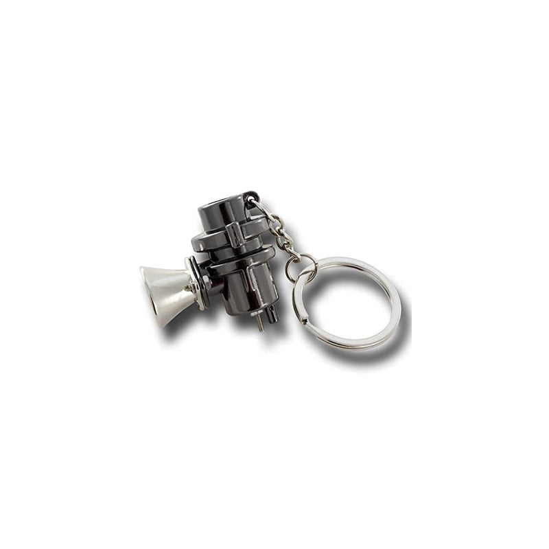 Automotive BOV Keychain Creative Blow Off Valve Auto Parts Accessories Key Chain Ring Keyfob Key Holder Keyring