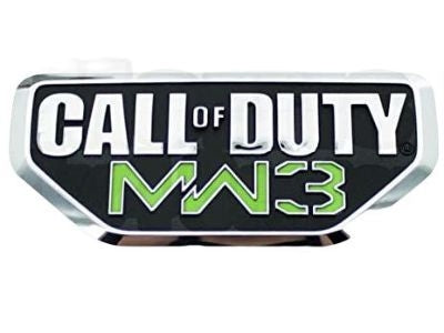 Automotive Car Call Of Duty Game Modern Warfare MW3 Metal Emblem Sticker Decal