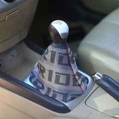 Car Universal JDM Style Canvas Shift Boot Cover Dust Protectant