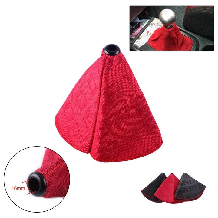 Car Universal JDM Style Canvas Shift Boot Cover Dust Protectant