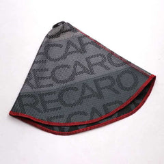 Car Universal JDM Style Canvas Shift Boot Cover With Red Seam Dust Protectant