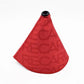 Car Universal JDM Style Canvas Shift Boot Cover With Red Seam Dust Protectant