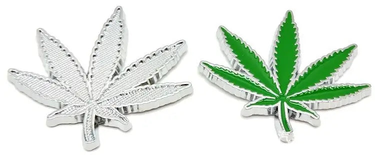Automotive Fashional Car 3D Metal Personality Maple Leaf Emblem Tree Plant Leaf Vinyl Sticker