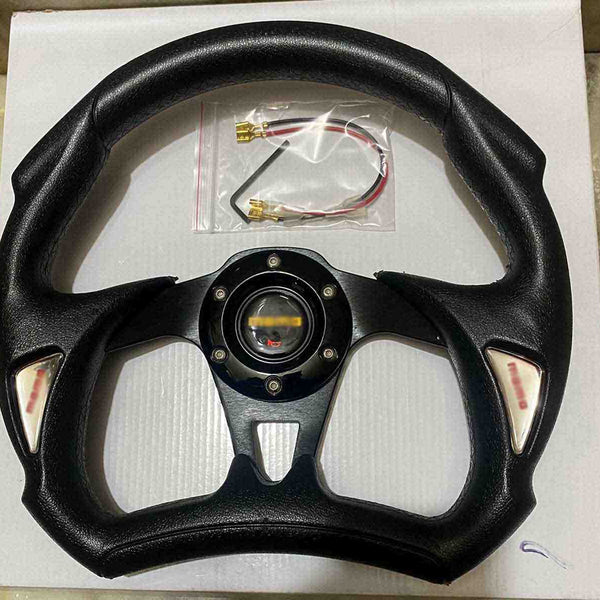Automotive MOMO D Shape 13 inch Sport Steering Wheel Drifting Steering Wheel Racing For Car