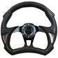 Automotive MOMO D Shape 13 inch Sport Steering Wheel Drifting Steering Wheel Racing For Car