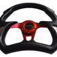 Automotive MOMO D Shape 13 inch Sport Steering Wheel Drifting Steering Wheel Racing For Car