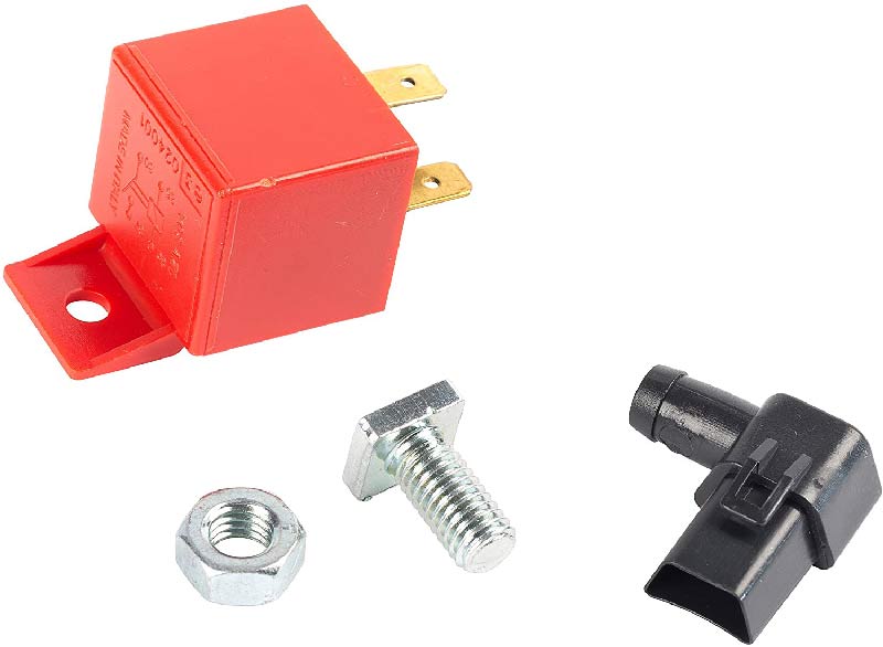 Automotive Steble NAUTILUS COMPACT BLACK 12V Air Horn With Relay For Bike & Cars (Made In Italy)