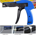 Automtoive Car Ergonomic Manual Fast Cutting Cable Tie Gun For Electrical Work